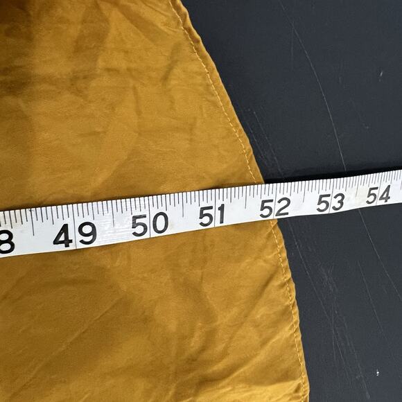 Eileen Fisher L Large Slip Dress Maxi Long Crushed Cupro Scoop Neck Sleeveless - Picture 9 of 10